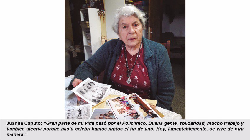 Policlínico, historias guardadas